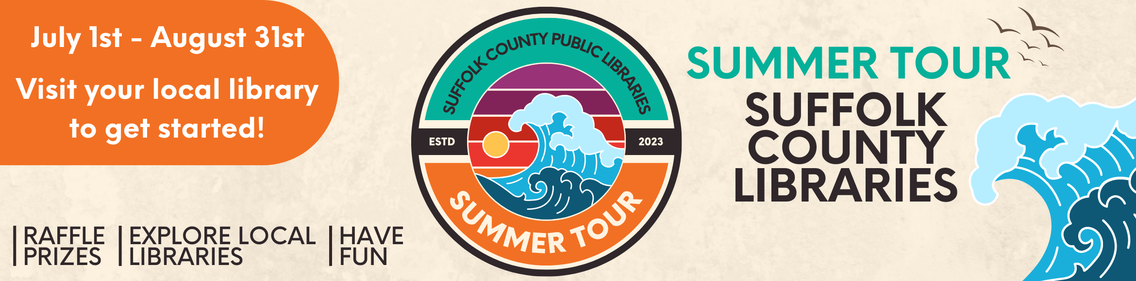 Suffolk County Public Libraries Summer Tour Livebrary